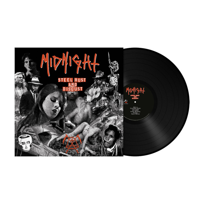 Midnight 'Steel Rust and Disgust' LP 180g Black Vinyl