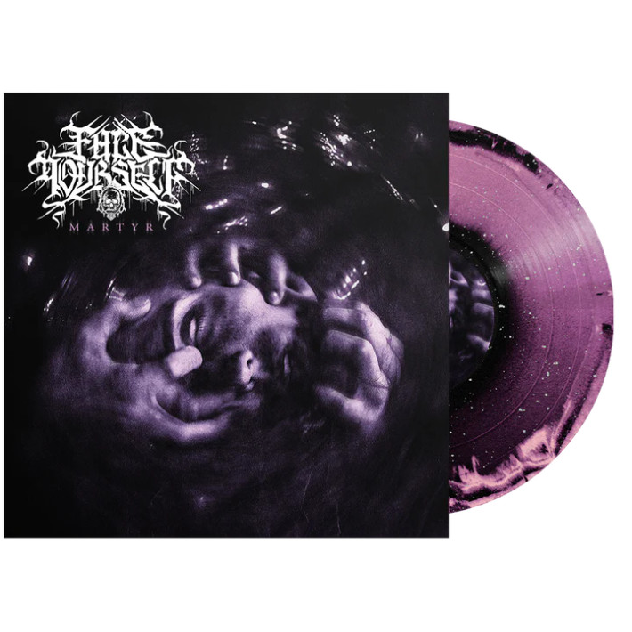 Face Yourself 'Martyr' EP Black Ice w/ Pink & Bone Splatter Vinyl