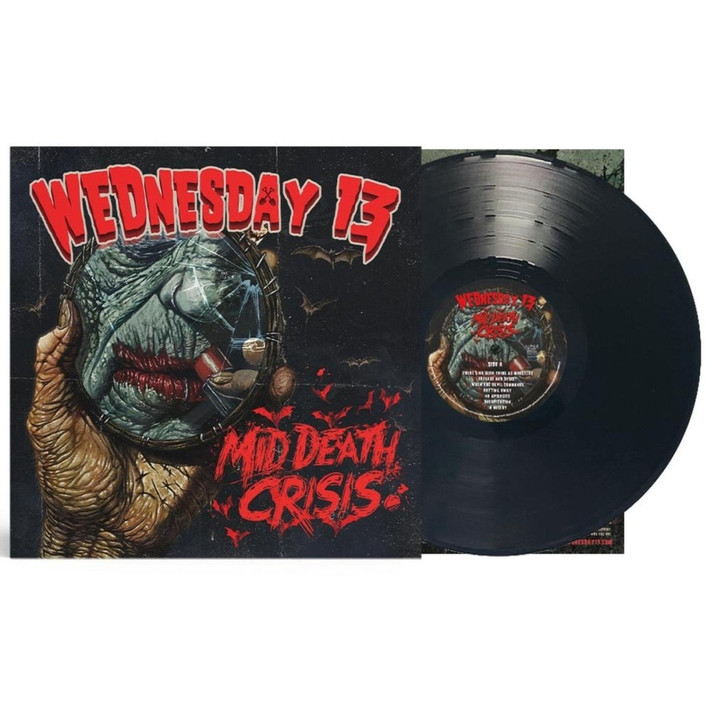 Wednesday 13 'Mid Death Crisis' LP Black Vinyl