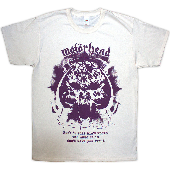 Motorhead 'Make You Strut' (Natural) T-Shirt