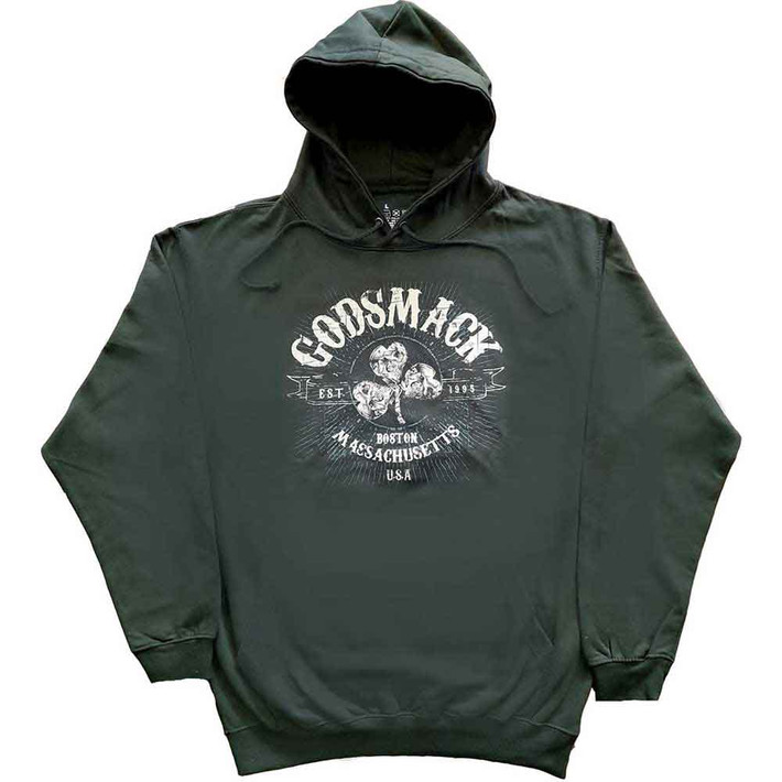 Godsmack 'Celtic' (Green) Pull Over Hoodie