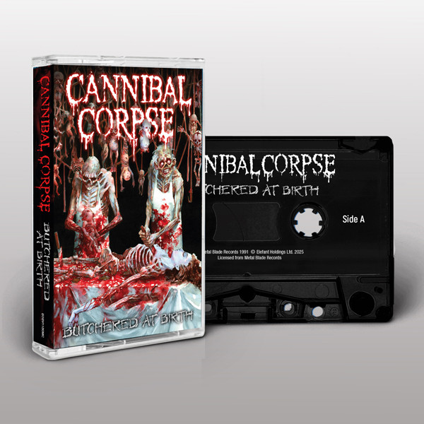 Cannibal Corpse 'Butchered At Birth' Cassette