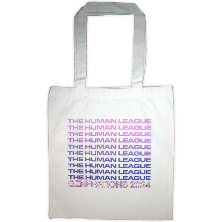 The Human League 'Generations Tour '24' (Natural) Tote Bag