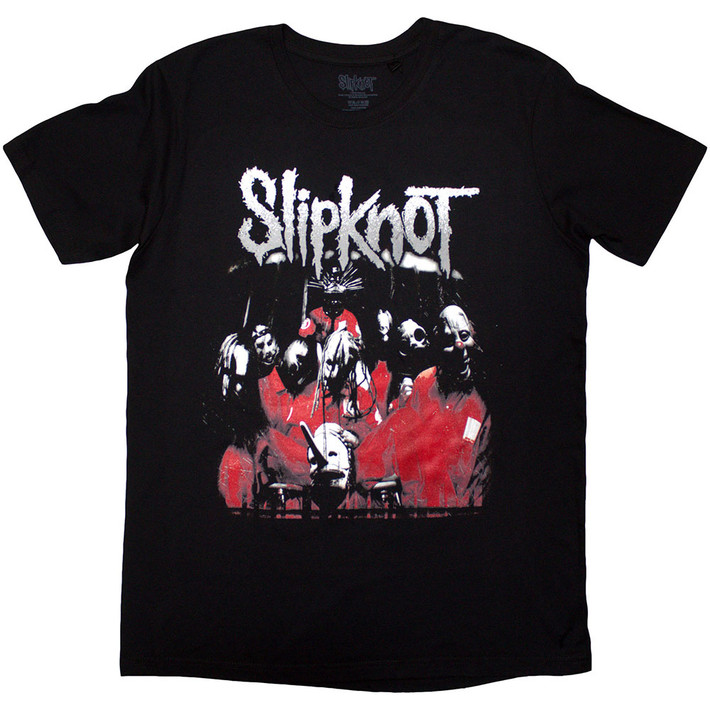 maotarou Slipknot ブラック Tシャツ SLIPKNOT X WELCOME - Barcode Boxy Overprint Tee – Welcome Skateboards