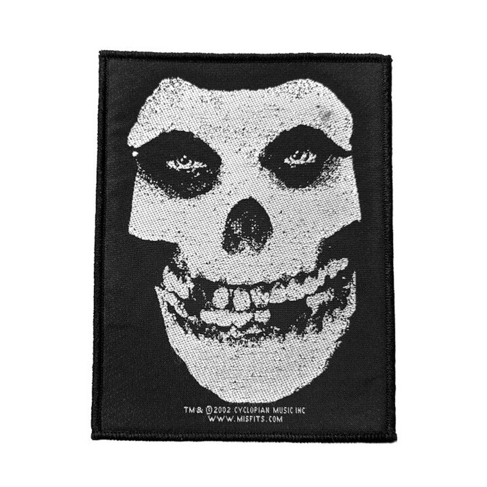 Misfits 'White Skull' Patch