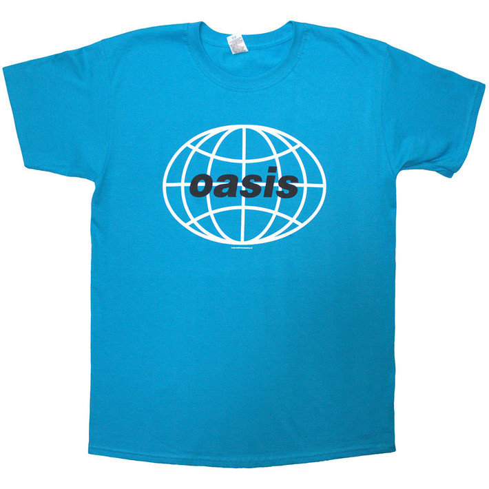 Oasis '1998 World Tour - South America' (Blue) T-Shirt | Eyesore Merch