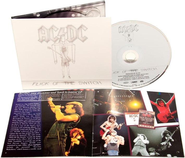 AC/DC 'Flick Of The Switch' CD Digipack