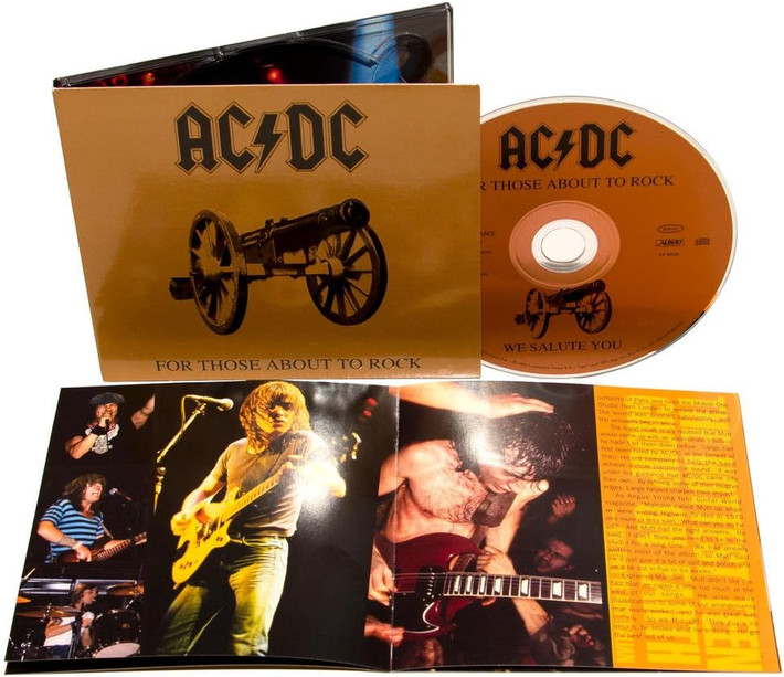 AC/DC 'For Those About To Rock We Salute You' CD Digipack