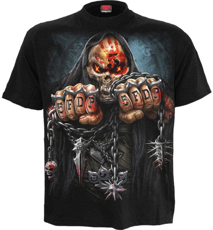 Five Finger Death Punch 'Game Over' (Black) T-Shirt