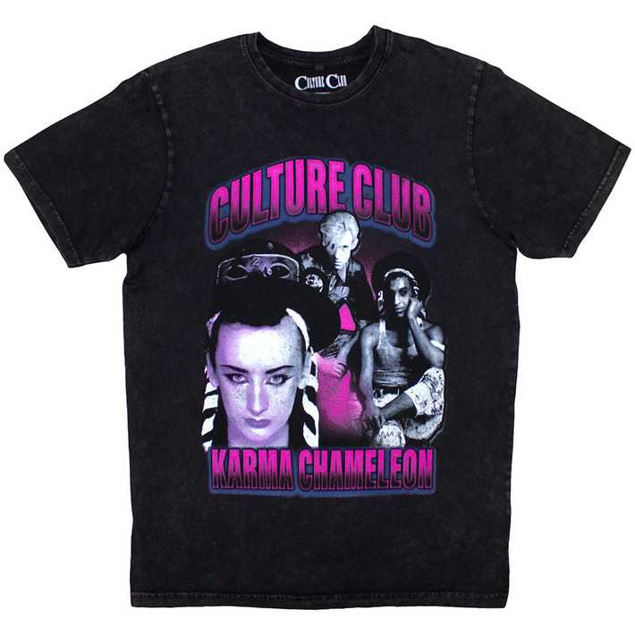 Boy George & Culture Club 'Karma Chameleon' (Stone Wash) Limited Edition T-Shirt