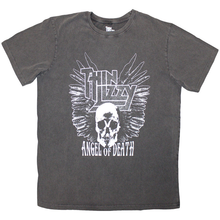 Thin Lizzy 'Angel Of Death' (Stone Wash) Limited Edition T-Shirt