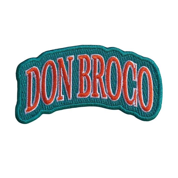 Don Broco 'Orange Logo' (Iron On) Patch