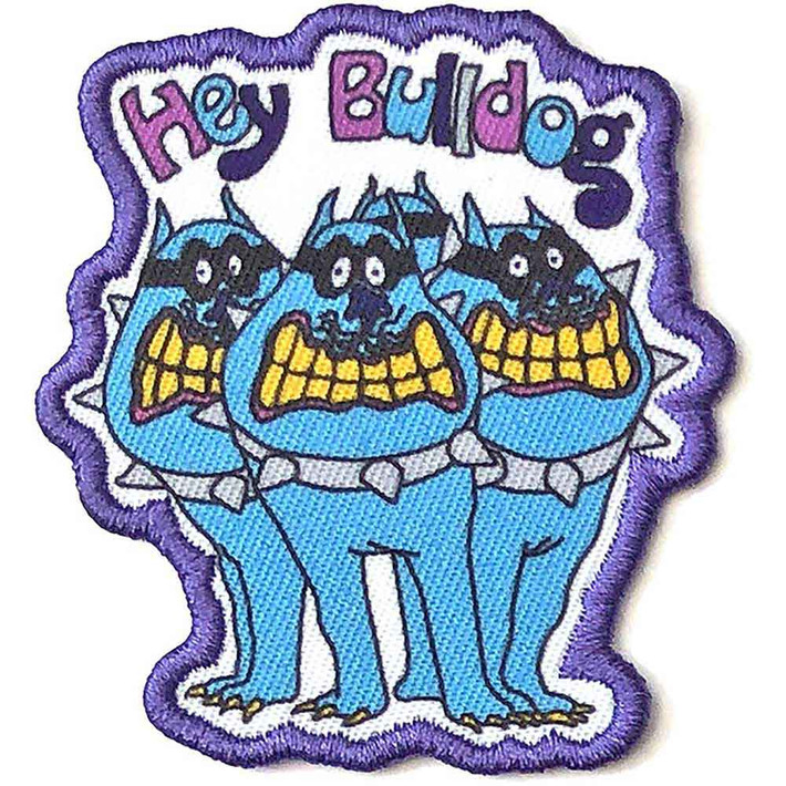The Beatles 'Yellow Submarine Hey Bulldog' (Iron On) Patch