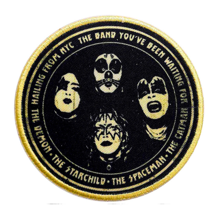 KISS 'Hailing from NYC' (Iron On) Patch