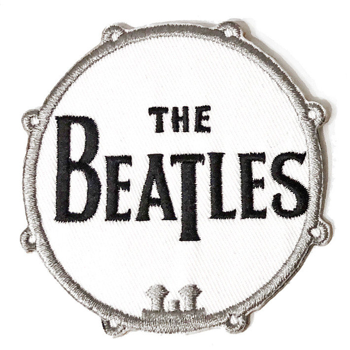 The Beatles 'Drum Logo' (Iron On) Patch
