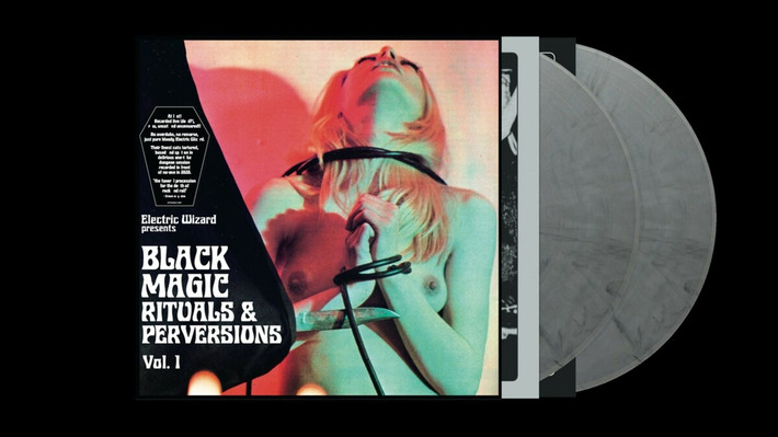 Electric Wizard 'Black Magic Rituals & Perversions Vol. 1' 2LP Grey Marble Crystal Meth Vinyl