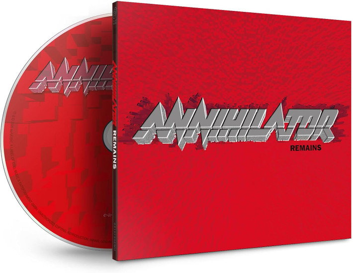 Annihilator 'Remains' CD Digipack