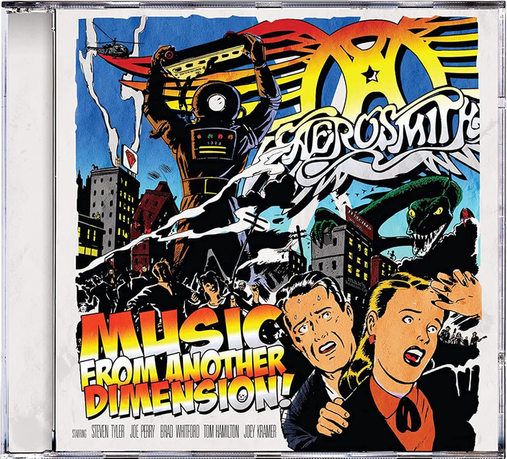 Aerosmith 'Music From Another Dimension!' CD Jewel Case Front
