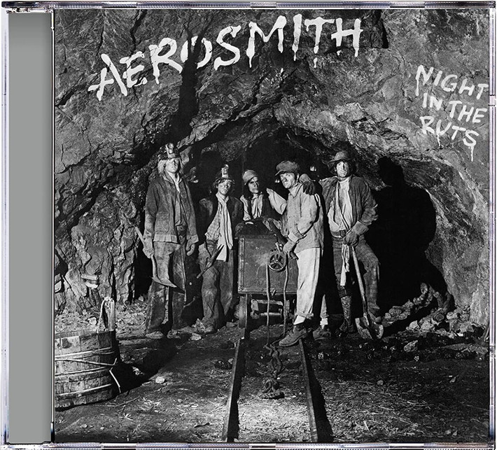 Aerosmith 'Night In The Ruts' CD Jewel Case Front
