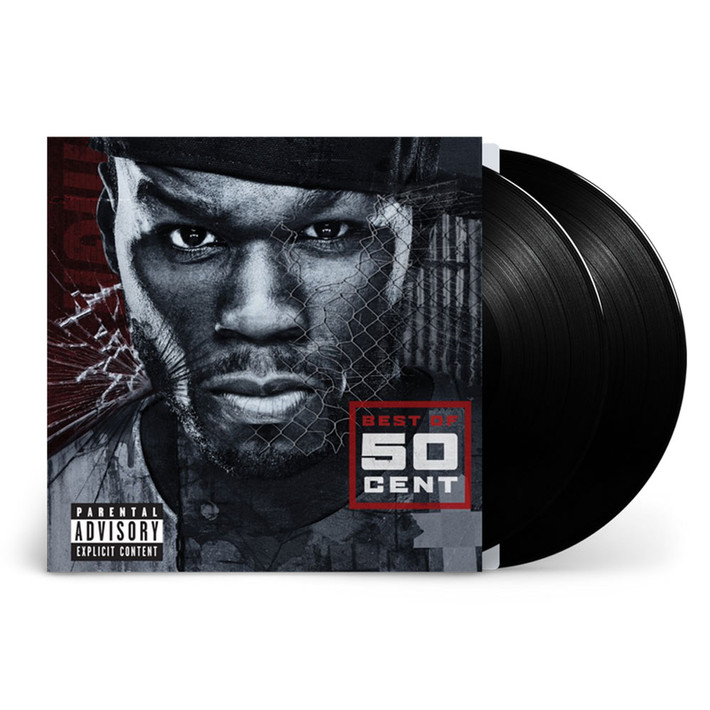 50 Cent 'Best Of 50 Cent' 2LP Black Vinyl | Eyesore Merch
