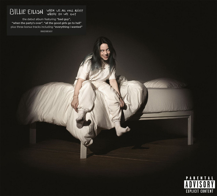 Billie Eilish 'WHEN WE ALL FALL ASLEEP, WHERE DO WE GO?' Deluxe Edition CD Front