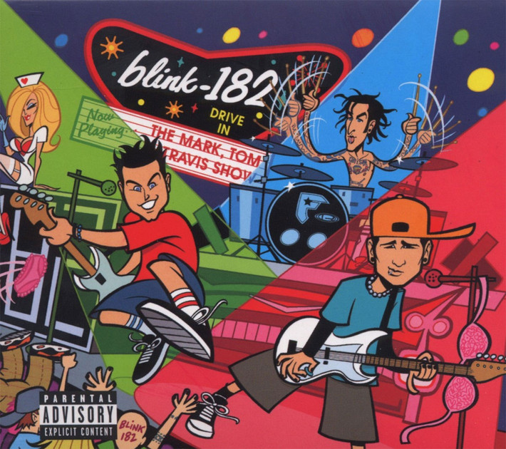 Blink-182 'The Mark, Tom And Travis Show' CD Front