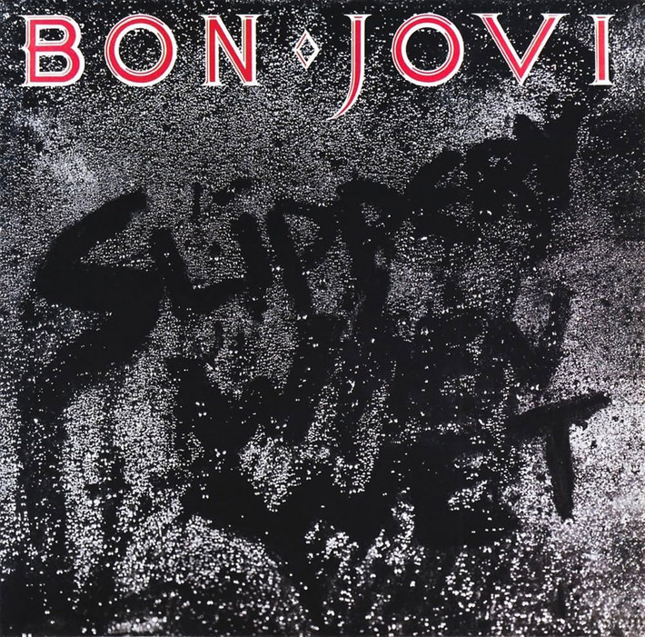 Bon Jovi 'Slippery When Wet' CD Front