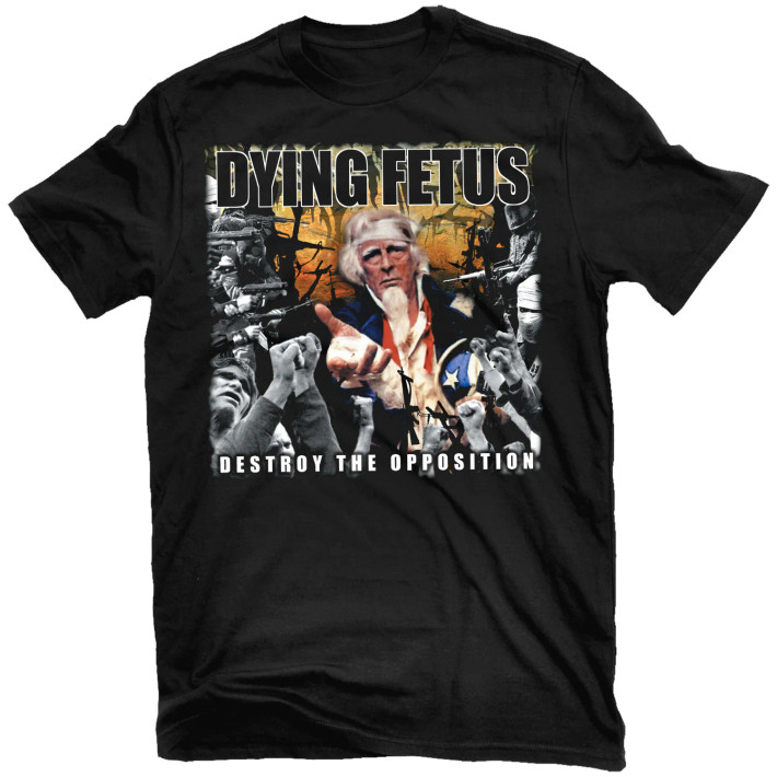 Dying Fetus 'Destroy The Opposition' (Black) T-Shirt