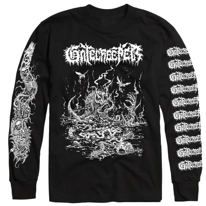 Gatecreeper 'Deserted' (Black) Long Sleeve Shirt