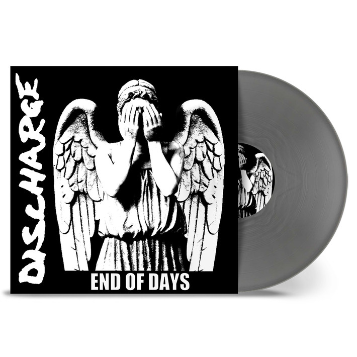 Discharge 'End Of Days' LP Grey Vinyl
