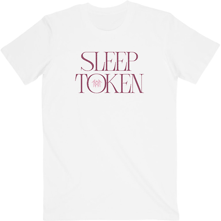 Sleep Token 'Flamingo Circle' (White) T-Shirt
