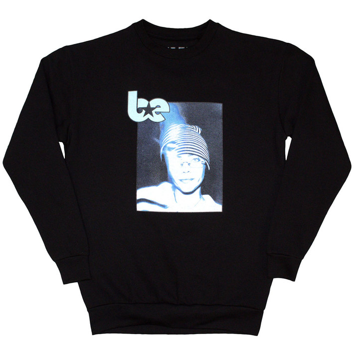 Billie Eilish 'Blue Hat Photo' (Black) Sweatshirt
