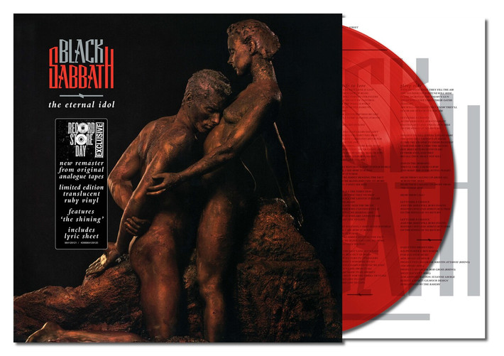 Black Sabbath 'The Eternal Idol' (2025 Remaster) LP Ruby Red Vinyl