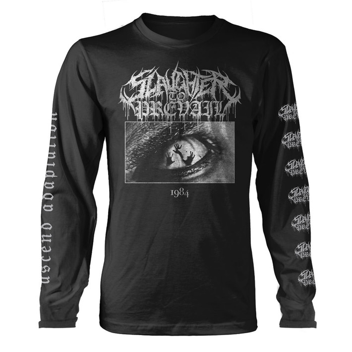 Slaughter To Prevail '1984' (Black) Long Sleeve Shirt | Eyesore Merch