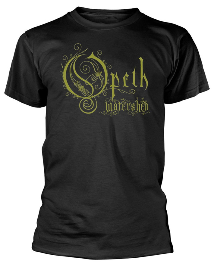 Opeth 'Watershed' (Black) T-Shirt Front