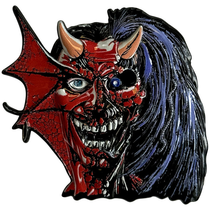 Iron Maiden 'Purgatory Eddie' Pin Badge