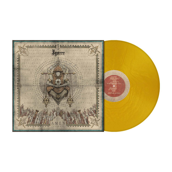 Igorrr 'Amen' LP Gold Metallic Vinyl