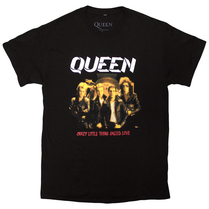 Queen 'Crazy Little Thing' (Black) T-Shirt