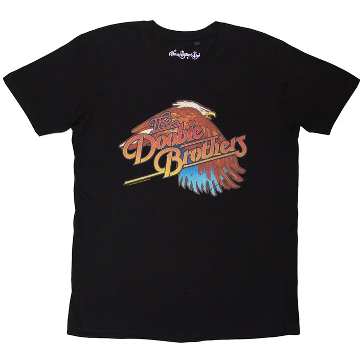 The Doobie Brothers 'Eagle' (Black) T-Shirt