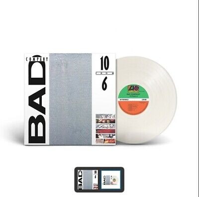 Bad Company '10 From 6' LP Translucent Milky Clear Vinyl