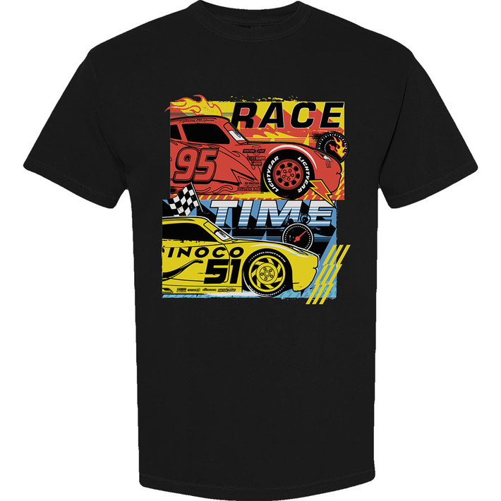 Disney Cars 'Race Time' (Black) T-Shirt