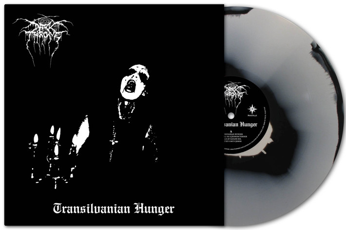 Darkthrone 'Transilvanian Hunger' (30th Anniversary) LP Grey Black Marble Vinyl