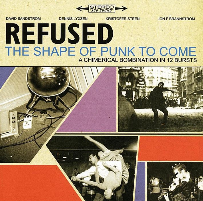 Refused 'The Shape Of Punk To Come' CD Front
