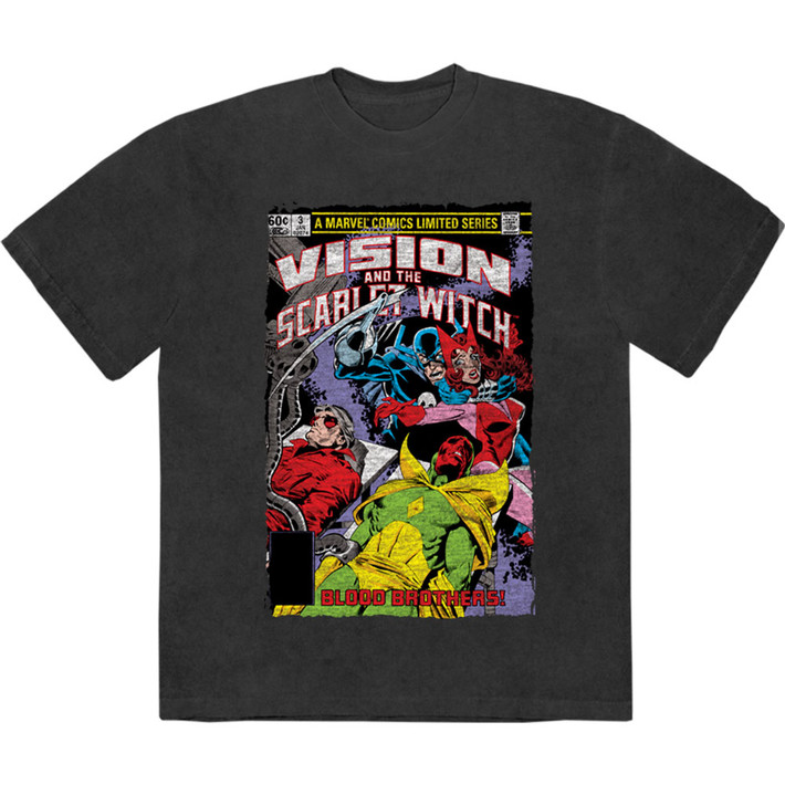 Marvel Vision 'Blood Bros' (Stone Wash) Limited Edition T-Shirt