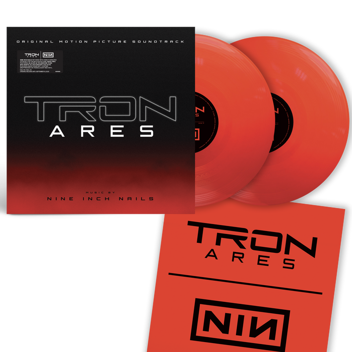 Nine Inch Nails 'Tron: Ares Soundtrack' 2LP Red Vinyl