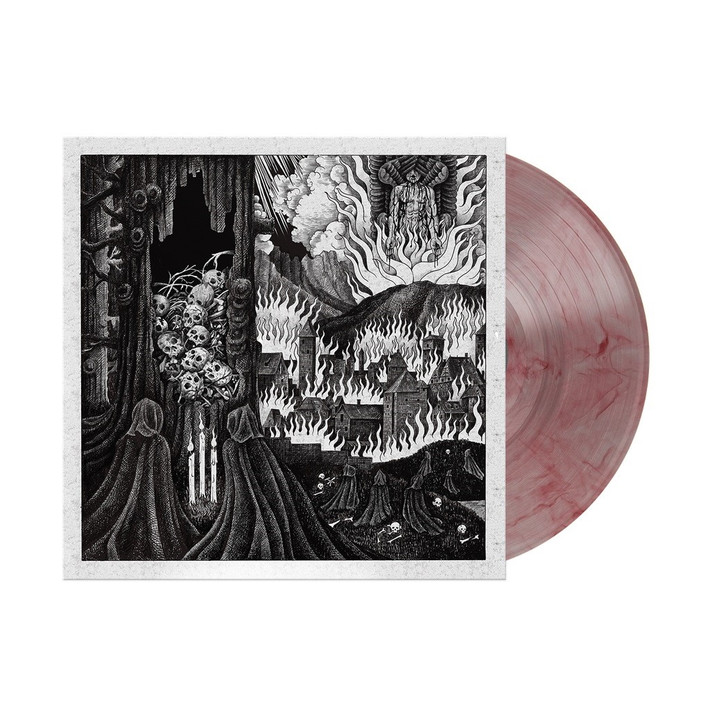 The Acacia Strain 'You Are Safe From God Here' LP Hot Dog Strawberry Vinyl