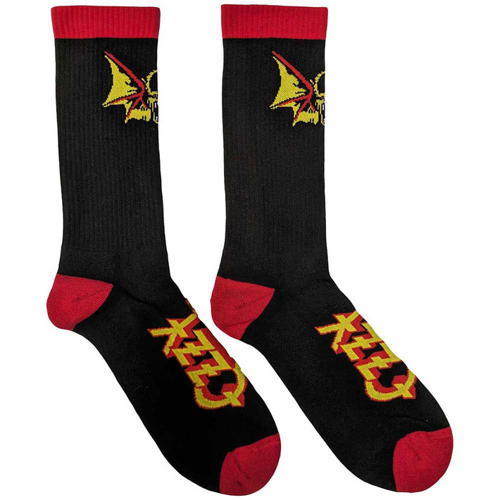 Ozzy Osbourne 'Bat' (Black) Womens Socks (One Size = UK 4-7)