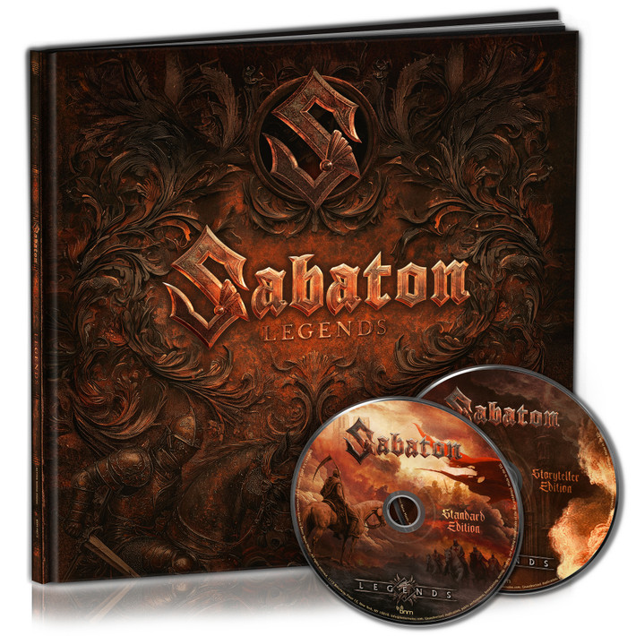 Sabaton 'Legends' 2CD Earbook + Storyteller Edition