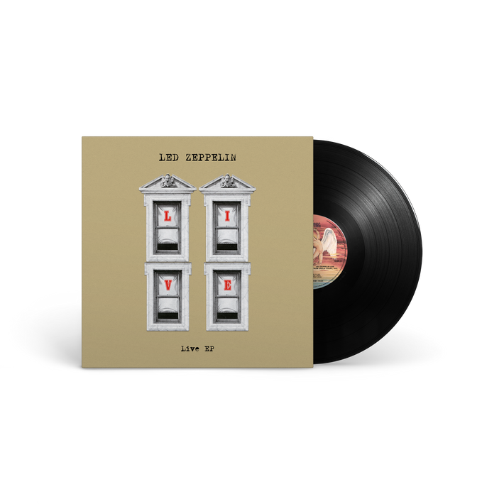 Led Zeppelin 'Live EP' 12" Black Vinyl