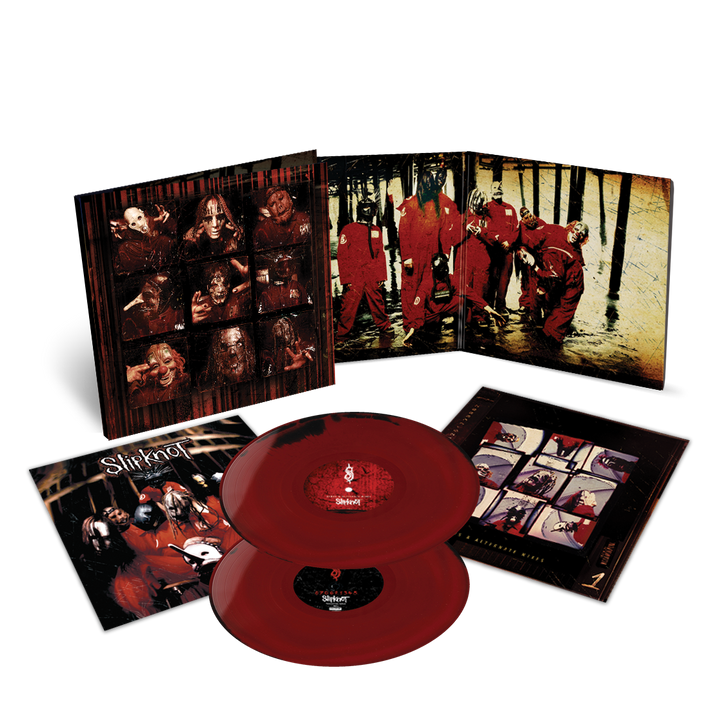 Slipknot 'Slipknot' (25th Anniversary) 2LP Red Black Mix Vinyl